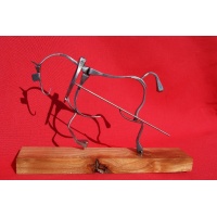 Cheval de trait bride collier du Nord