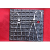 Egyptien Plaque Fer