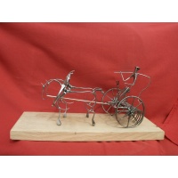 Rateau faneur deux chevaux