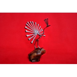 Le paon - Forge Brame Soif